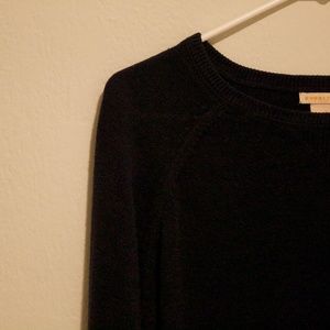 sweet mango / crew neck sweater / navy blue